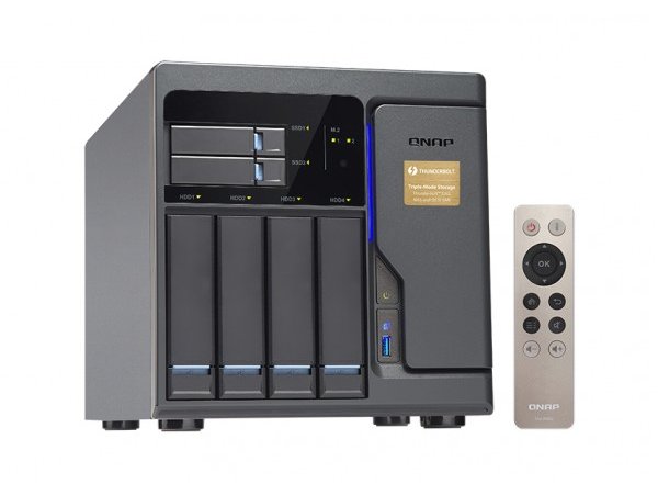 Thiết bị lưu trữ QNAP TVS-682T-i3-8G Thunder Bolt NAS